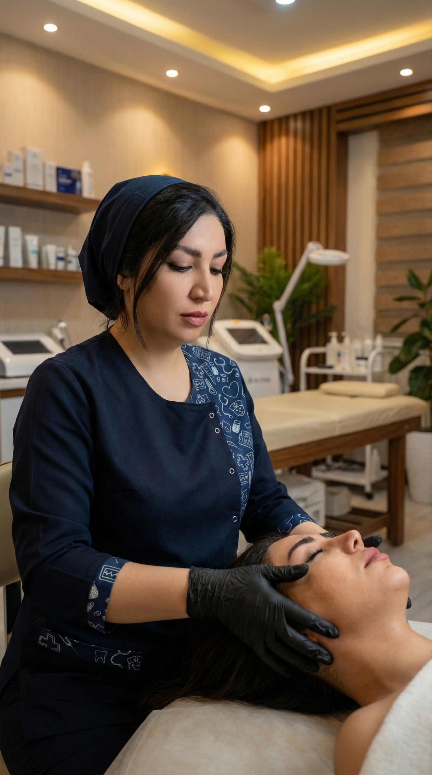 ماساژ تخصصی سر و گردن